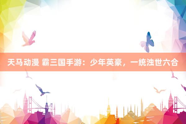 天马动漫 霸三国手游：少年英豪，一统浊世六合
